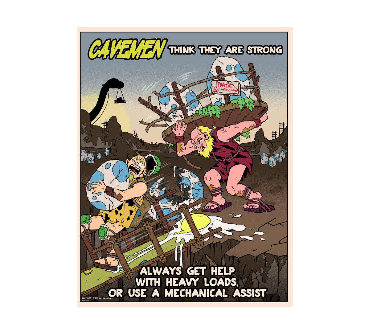 Caveman Safety™ Poster Series